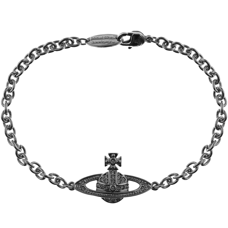【関税&送料込】Vivienne Westwood Mini Bas Relief Chain Brac Vivienne Westwood Bas Relief Chain Bracelet Silver